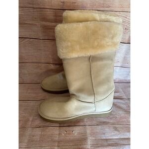 Ladies velvet feel fleece‎ lined boots